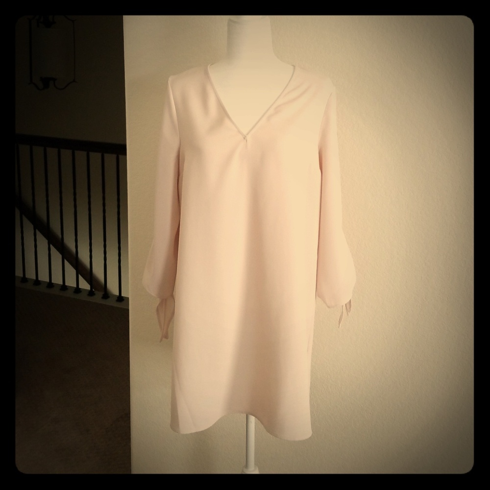 NWOT Tie Sleeve shift dress